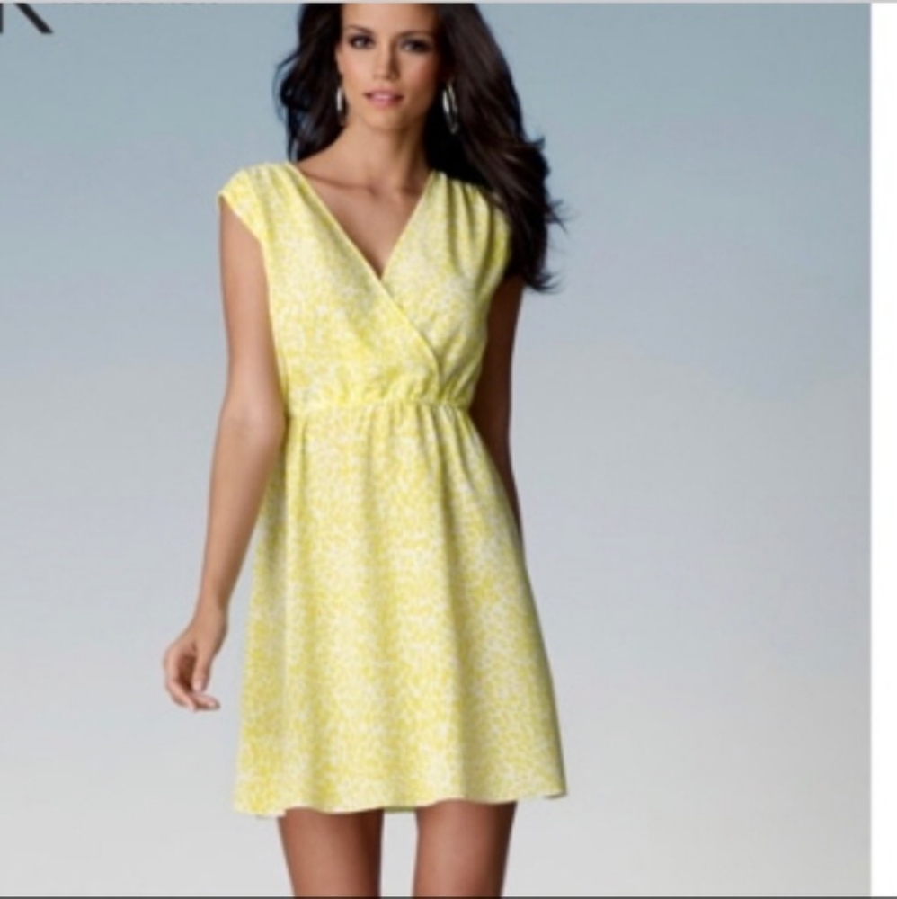Kardashian Kollection Yellow Dress